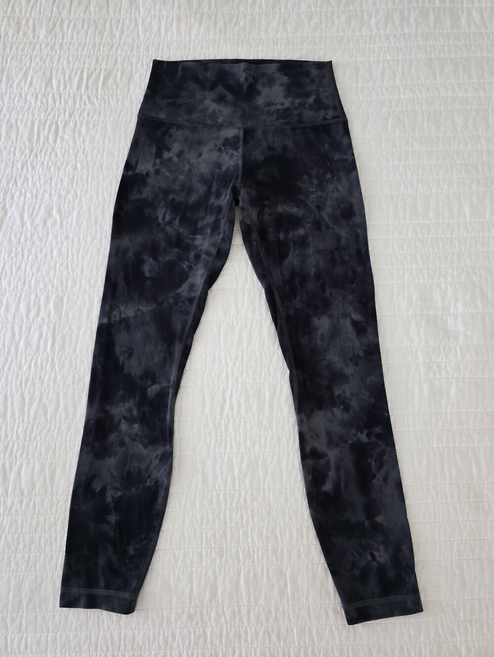 Lululemon ALIGN Diamond Dye Pitch Graphite Gray High-Waist Tie-Dye Leggings